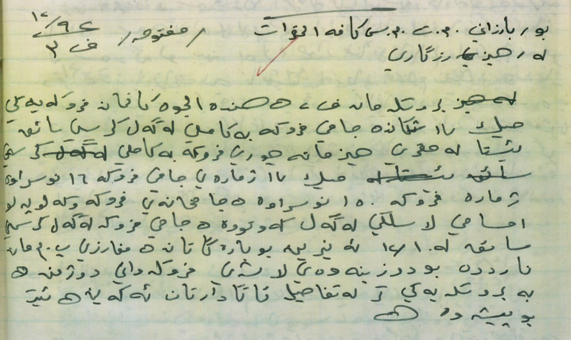 خستنەخوارەوەى فڕۆکەیەکى شەڕکەرى دوژمن